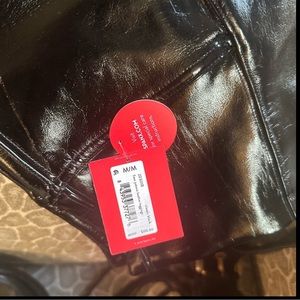 NWT SPANX PATENT LEATHER LEGGINGS